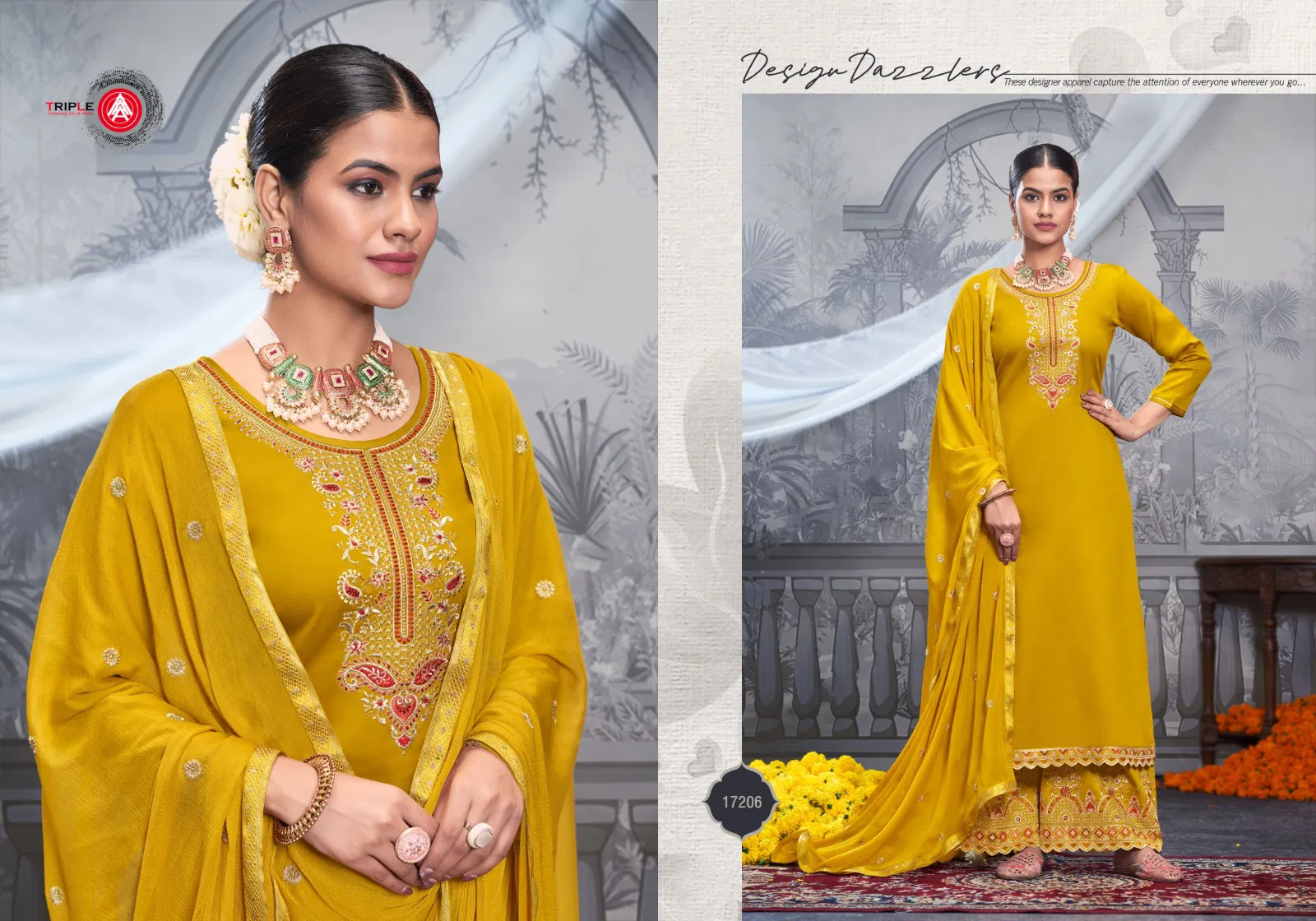 Kesar By Triple Aaa Jam Cotton Designer Salwar Kameez Orders In India